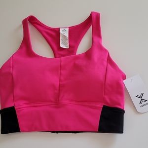 Xersion Move Medium Support Racerback Sports Bra